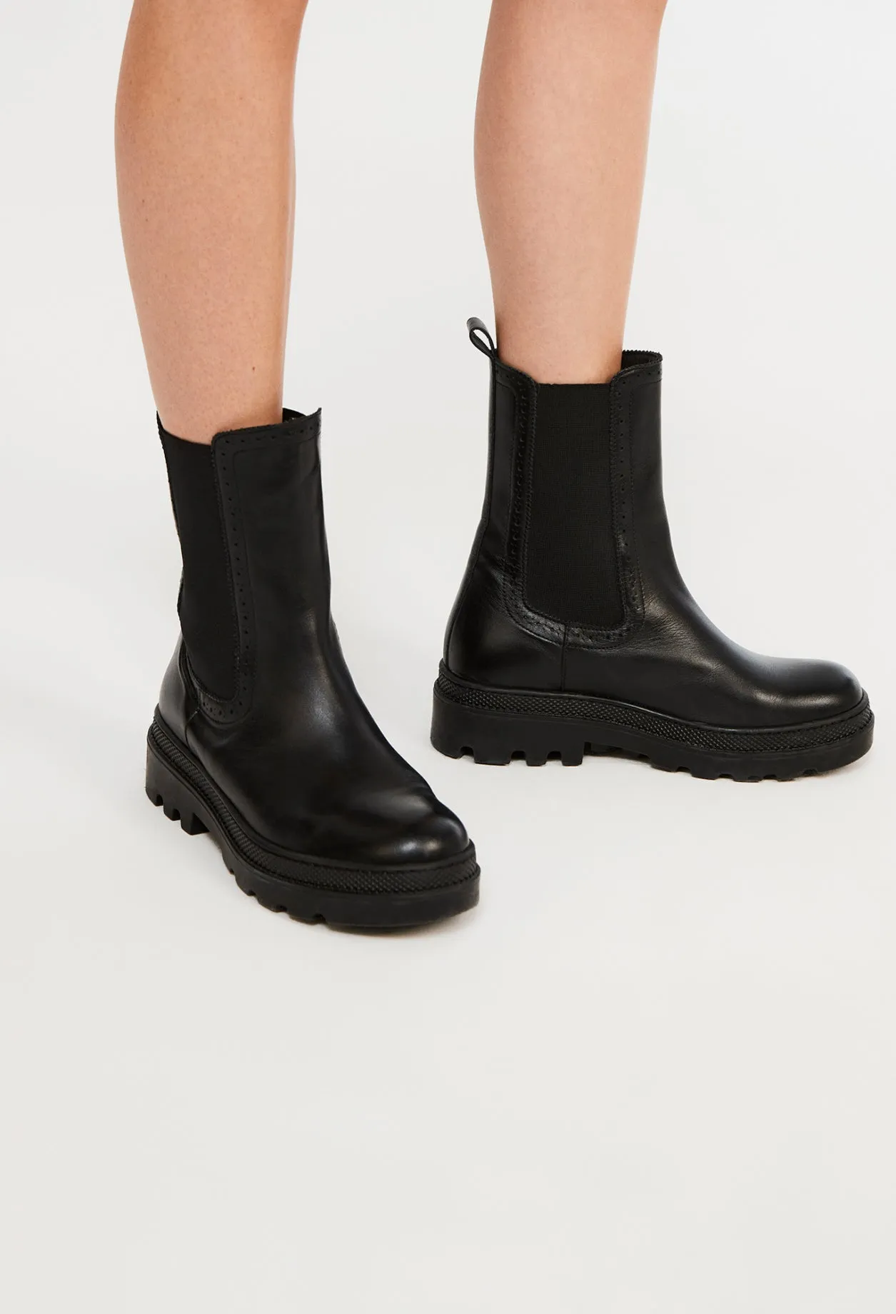 Claudie Pierlot Alegria Black Ankle Boots