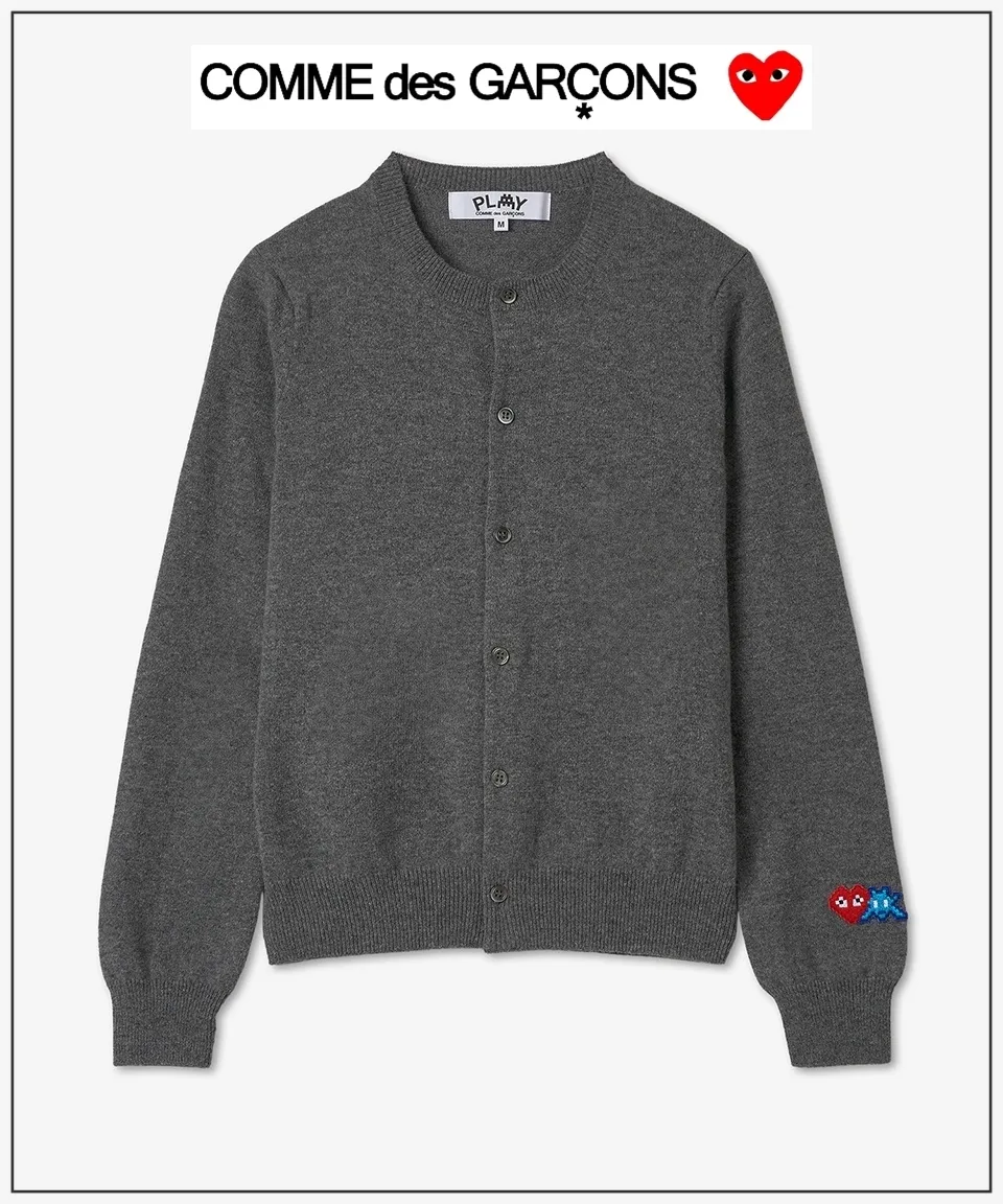 COMME des GARCONS Casual Style Plain Logo Cardigans