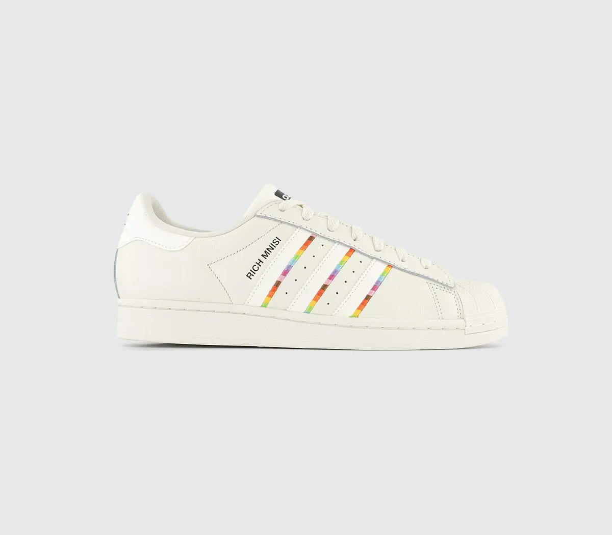 Cream Pride adidas Superstar Trainers