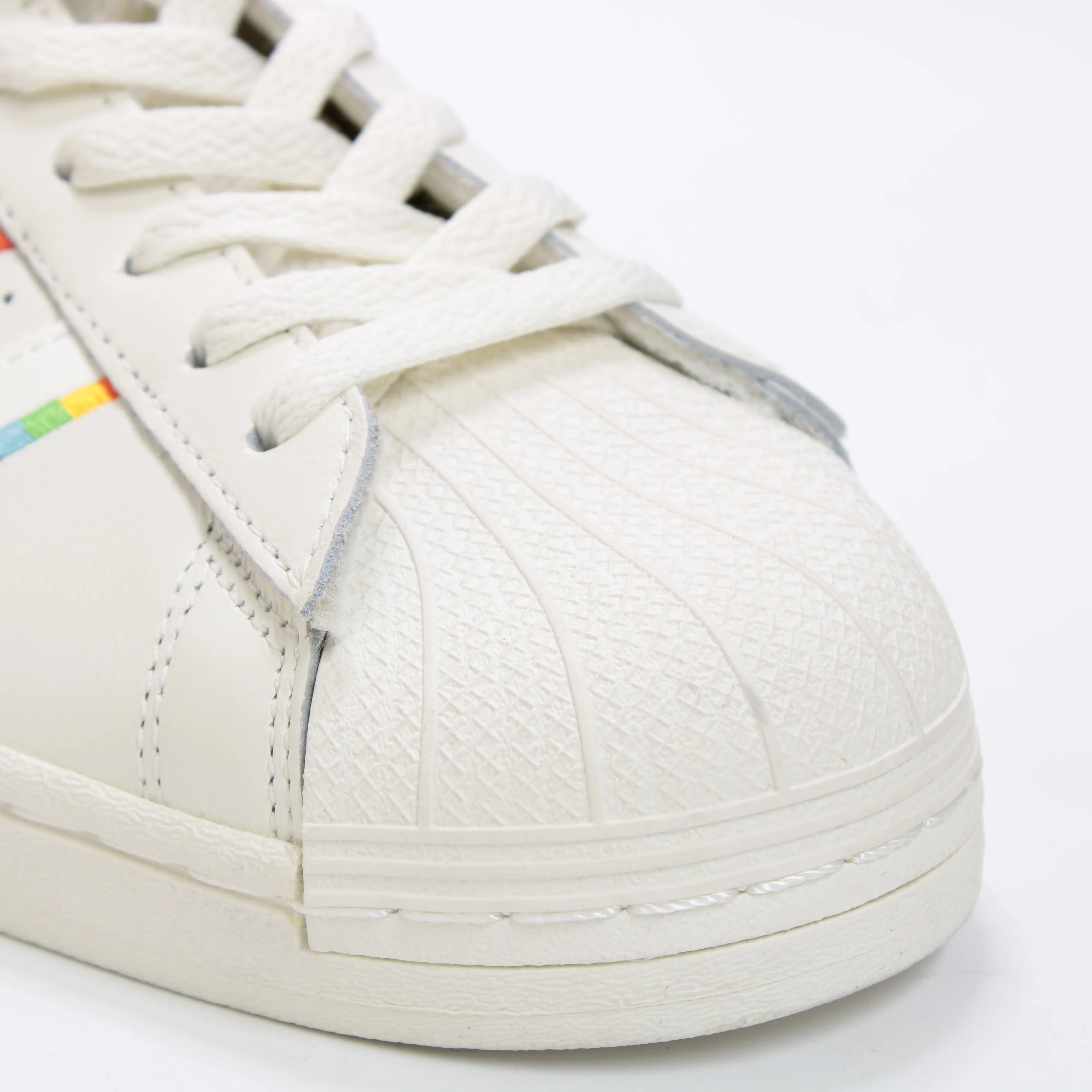 Cream Pride adidas Superstar Trainers