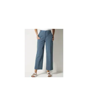 Crop Wide-Leg Trousers