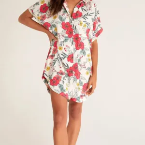 Cyrus Flower Print Dress