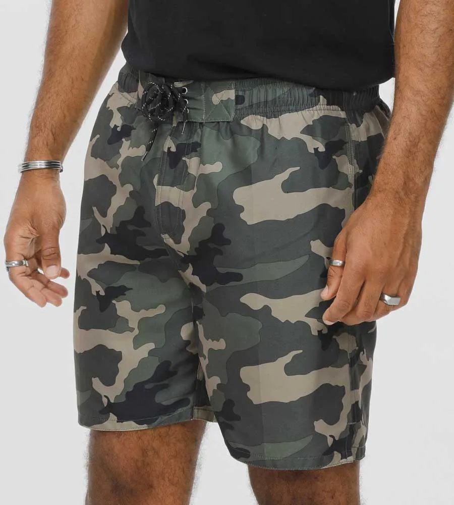 Camouflage Swim Shorts (KODY) for Men by D555