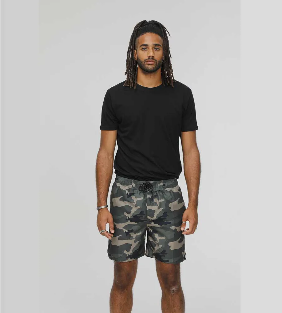 Camouflage Swim Shorts (KODY) for Men by D555