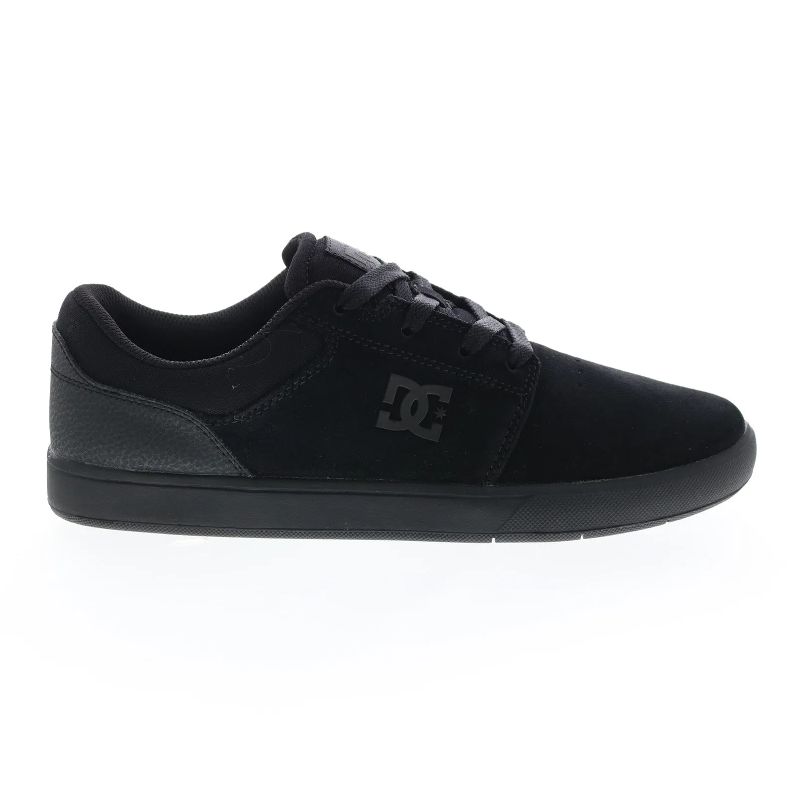 DC Crisis 2 Black Suede Skate Sneakers