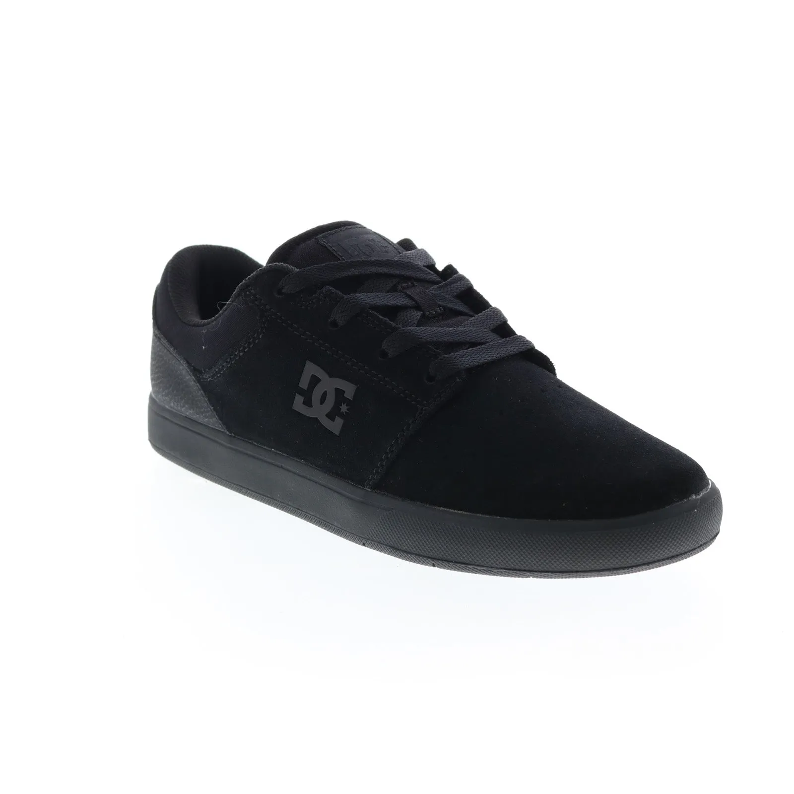 DC Crisis 2 Black Suede Skate Sneakers