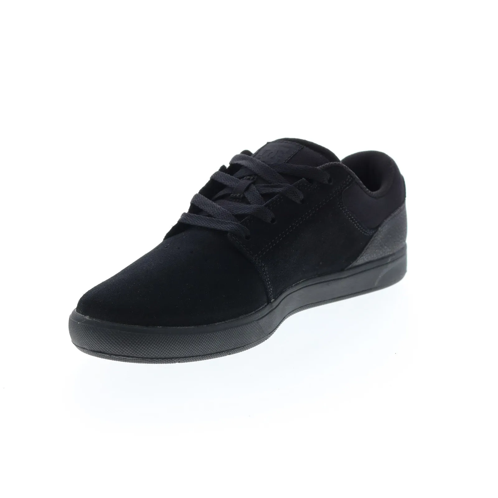 DC Crisis 2 Black Suede Skate Sneakers