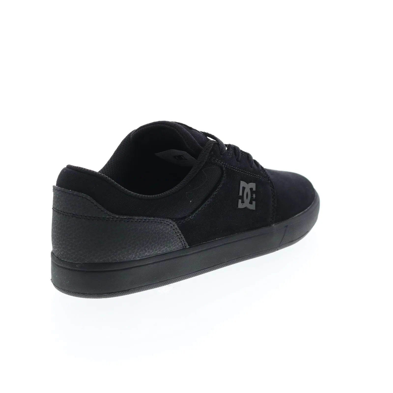 DC Crisis 2 Black Suede Skate Sneakers