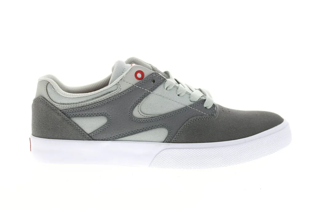 DC Kalis Vulc S Mens Skate Inspired Sneakers - Gray (ADYS300576-XSSR)