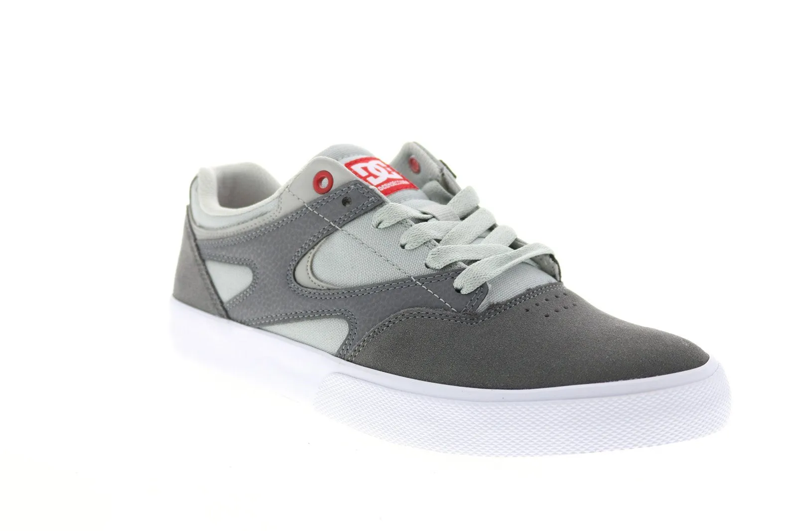 DC Kalis Vulc S Mens Skate Inspired Sneakers - Gray (ADYS300576-XSSR)