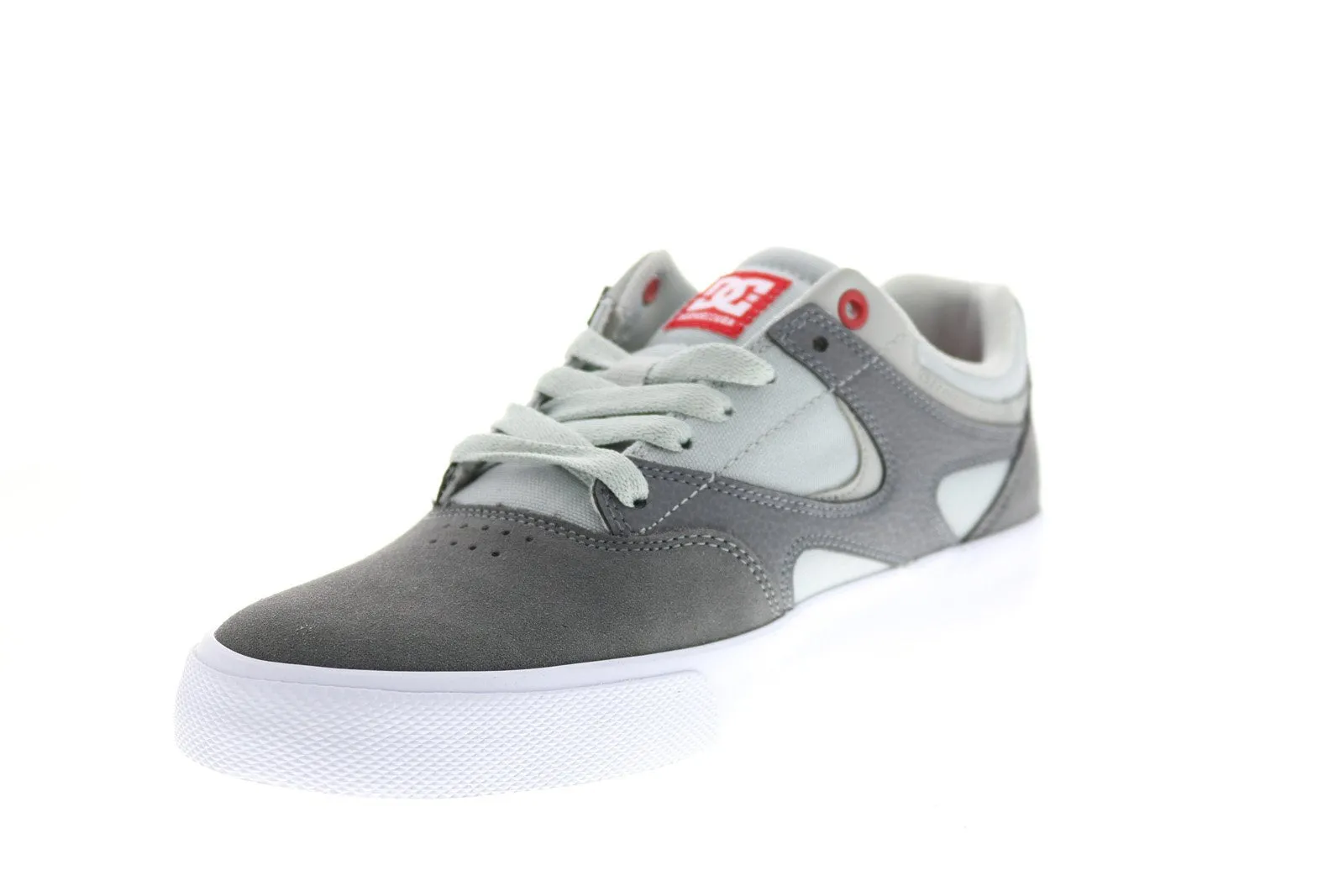 DC Kalis Vulc S Mens Skate Inspired Sneakers - Gray (ADYS300576-XSSR)