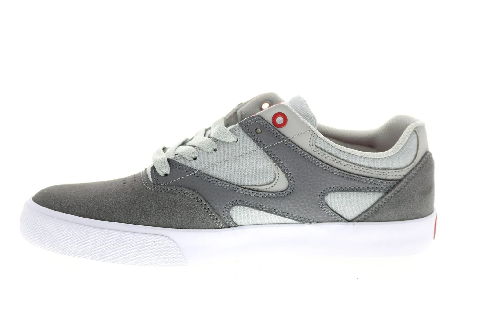 DC Kalis Vulc S Mens Skate Inspired Sneakers - Gray (ADYS300576-XSSR)