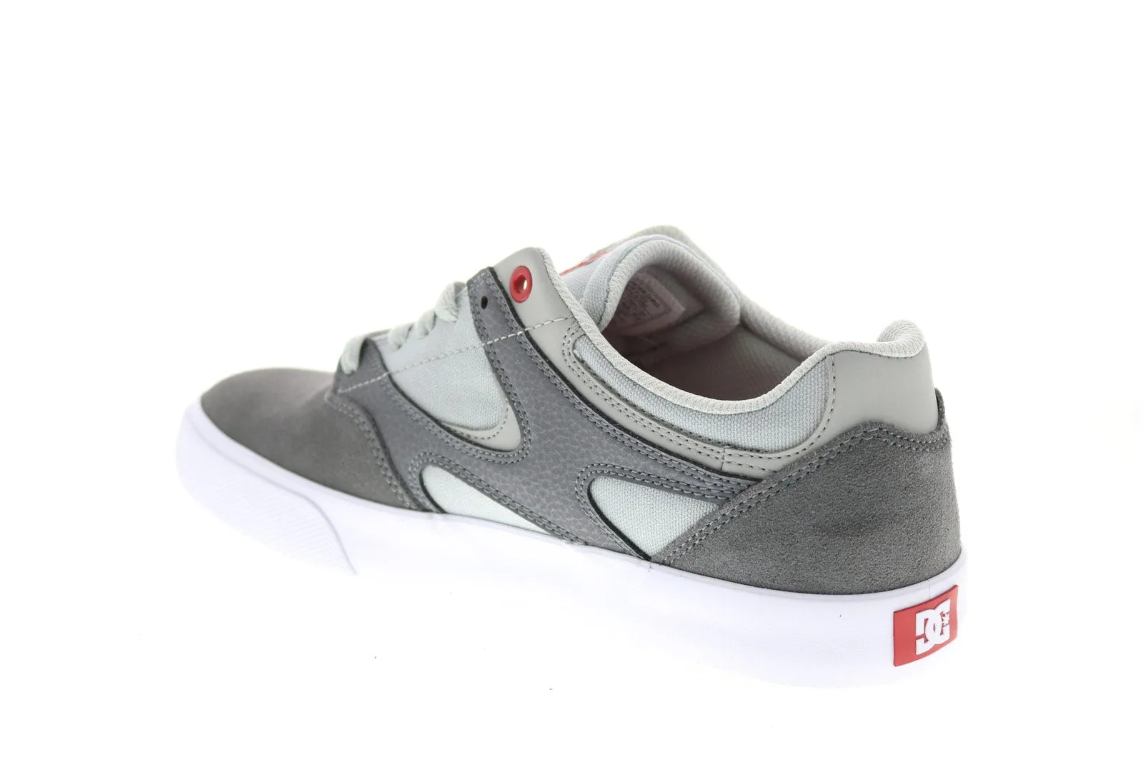 DC Kalis Vulc S Mens Skate Inspired Sneakers - Gray (ADYS300576-XSSR)