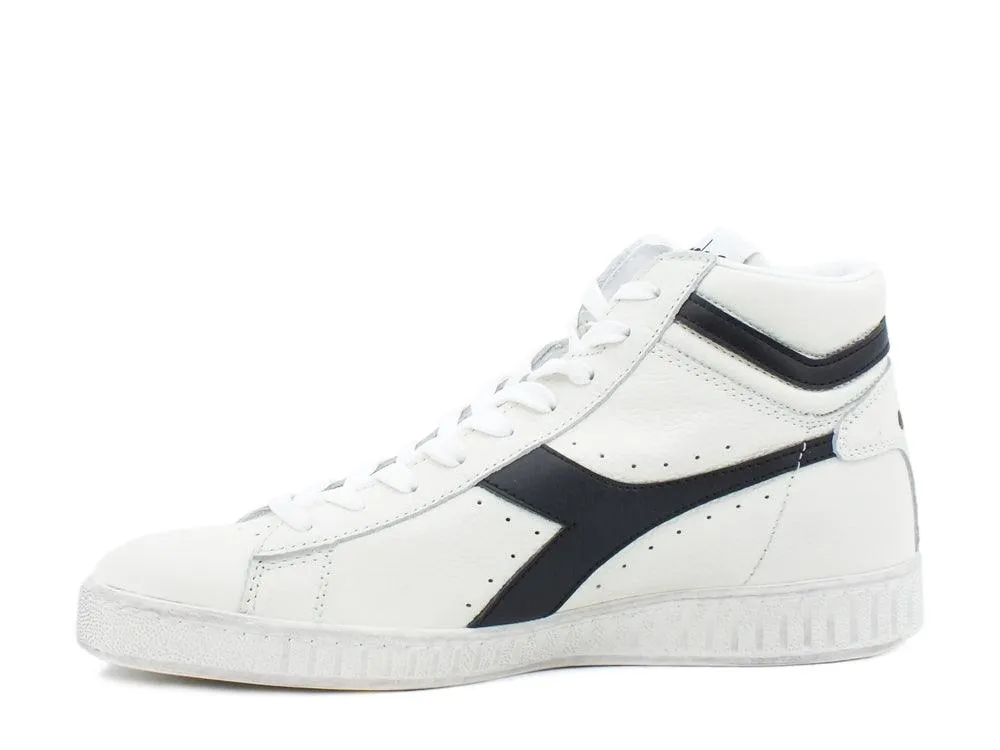 DIADORA white black sneakers 501.159657C0351