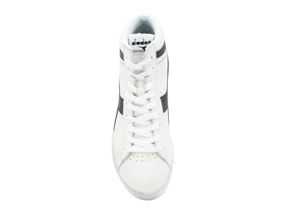 DIADORA white black sneakers 501.159657C0351