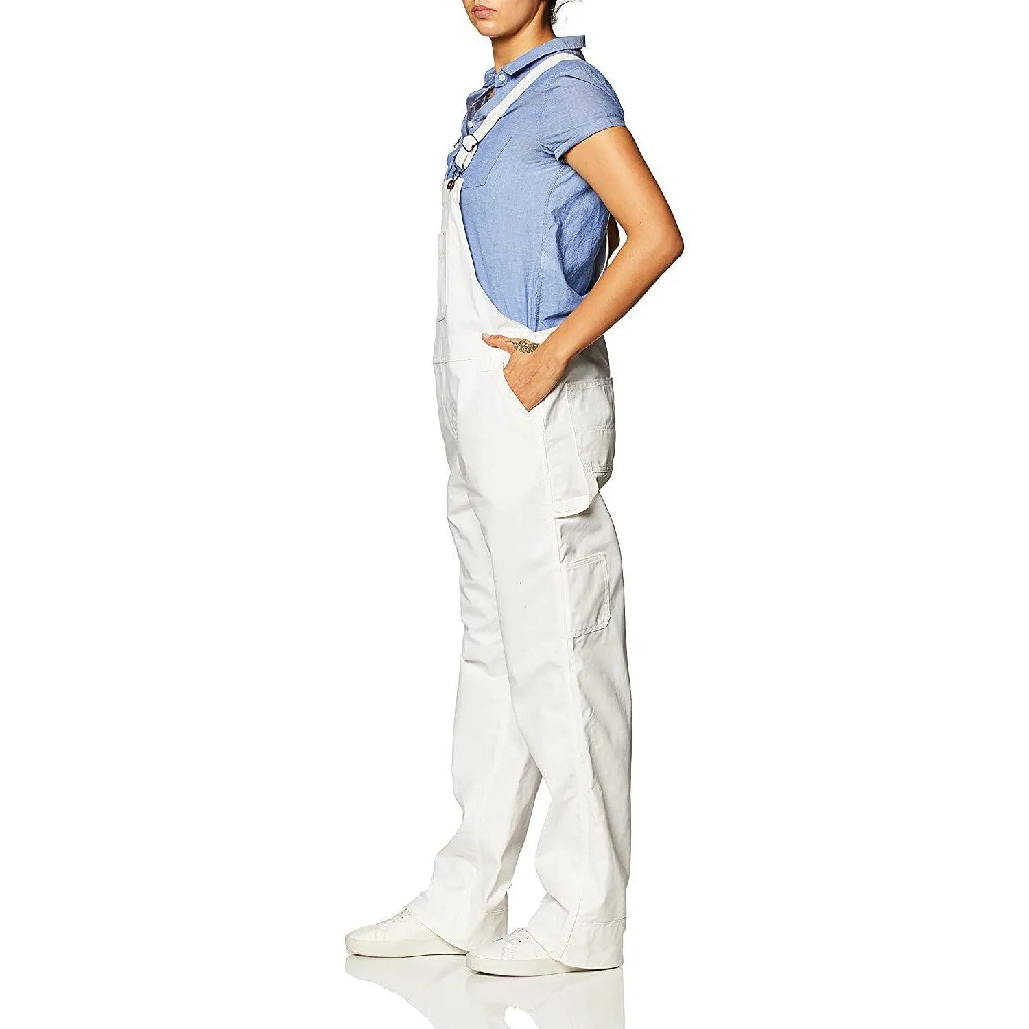 Dickies Women's Denim Bib Overall - Google SEO friendly: Women's Denim Bib Overall by Dickies