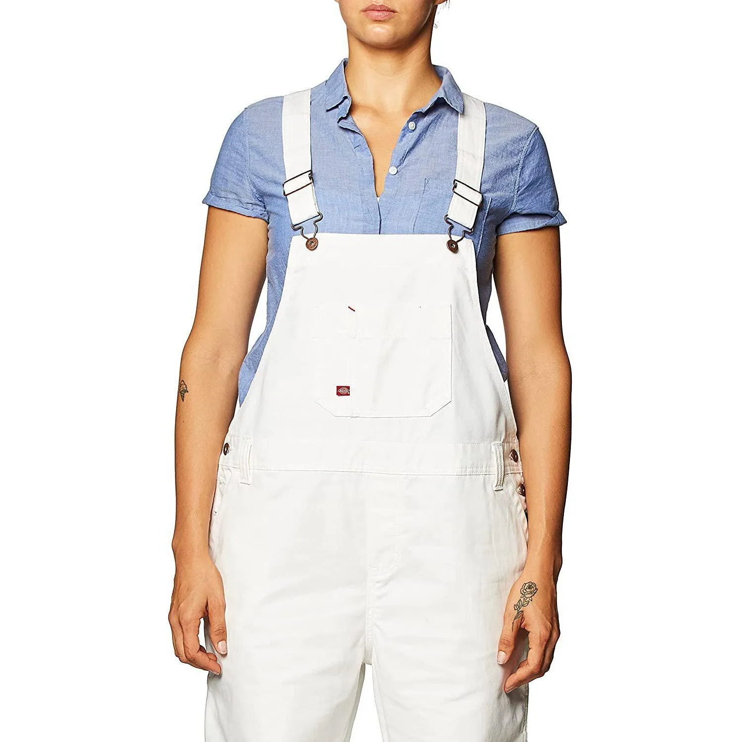 Dickies Women's Denim Bib Overall - Google SEO friendly: Women's Denim Bib Overall by Dickies