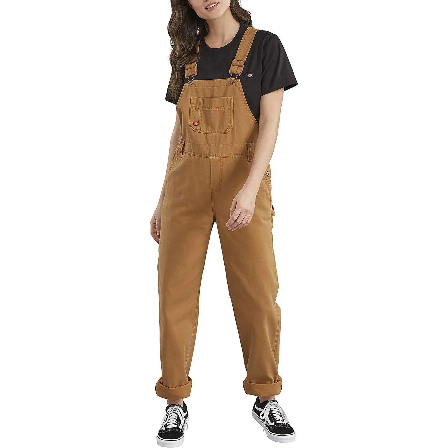 Dickies Women's Denim Bib Overall - Google SEO friendly: Women's Denim Bib Overall by Dickies