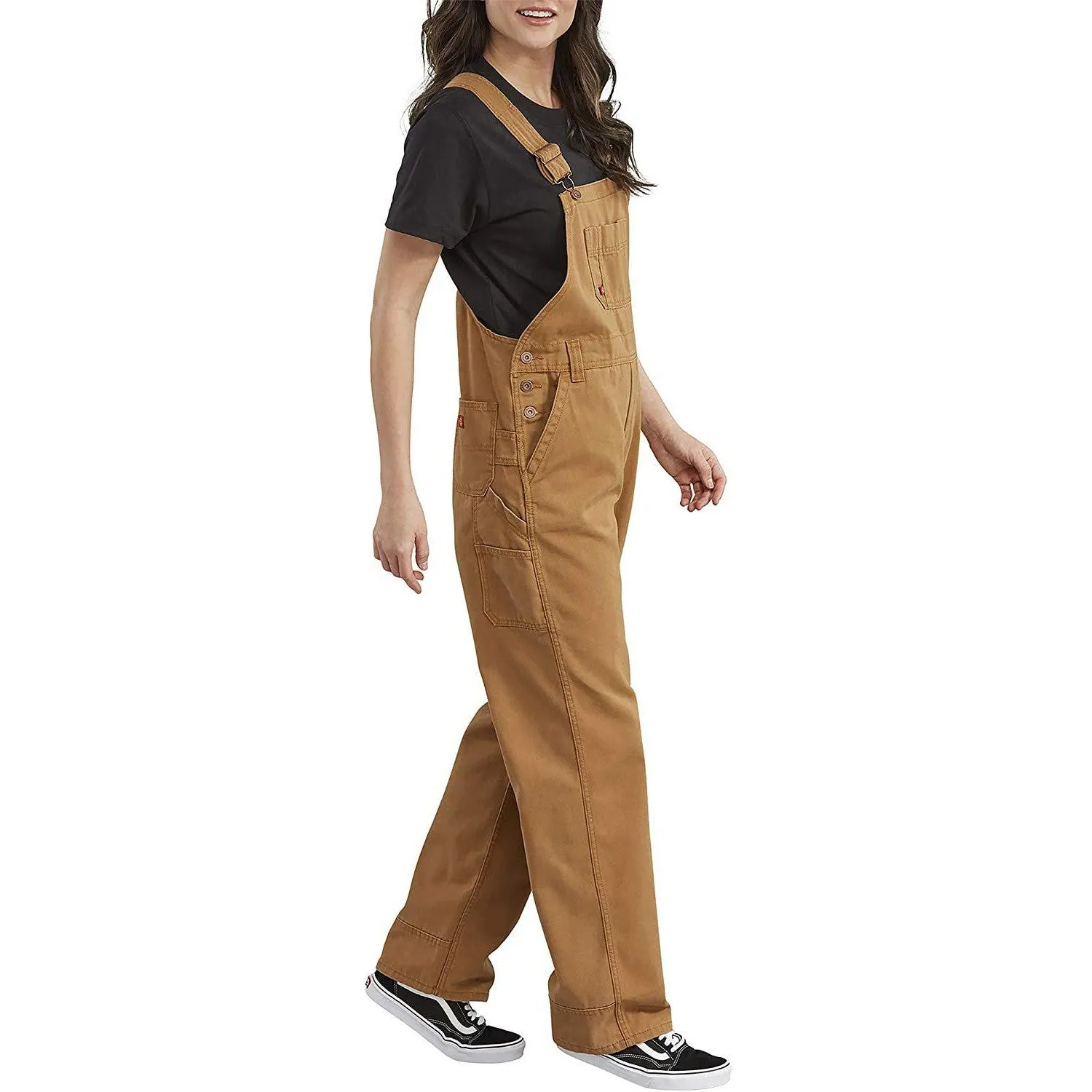 Dickies Women's Denim Bib Overall - Google SEO friendly: Women's Denim Bib Overall by Dickies