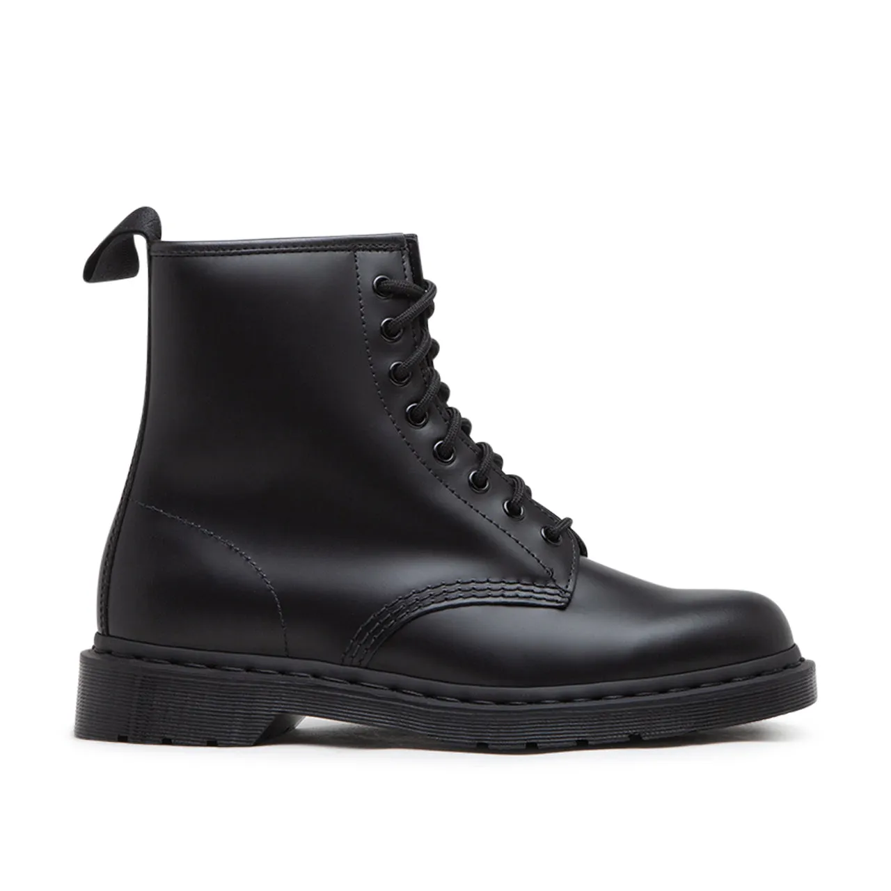 Dr. Martens 1460 Mono Smooth Leather Lace Up Boots (Black)