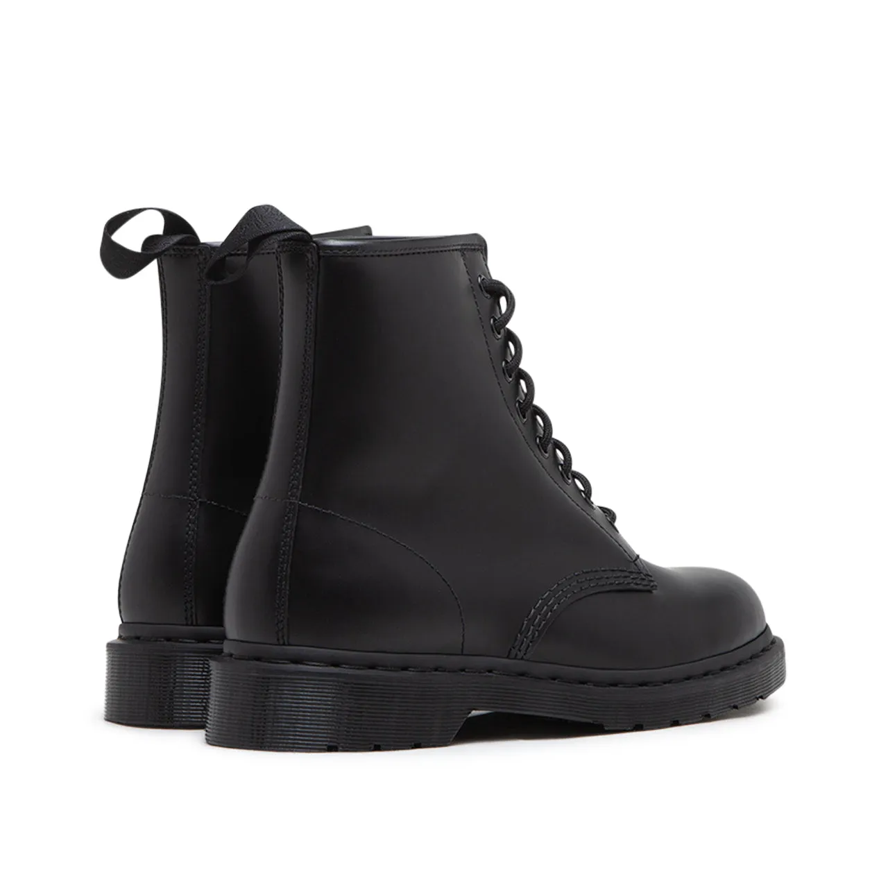 Dr. Martens 1460 Mono Smooth Leather Lace Up Boots (Black)