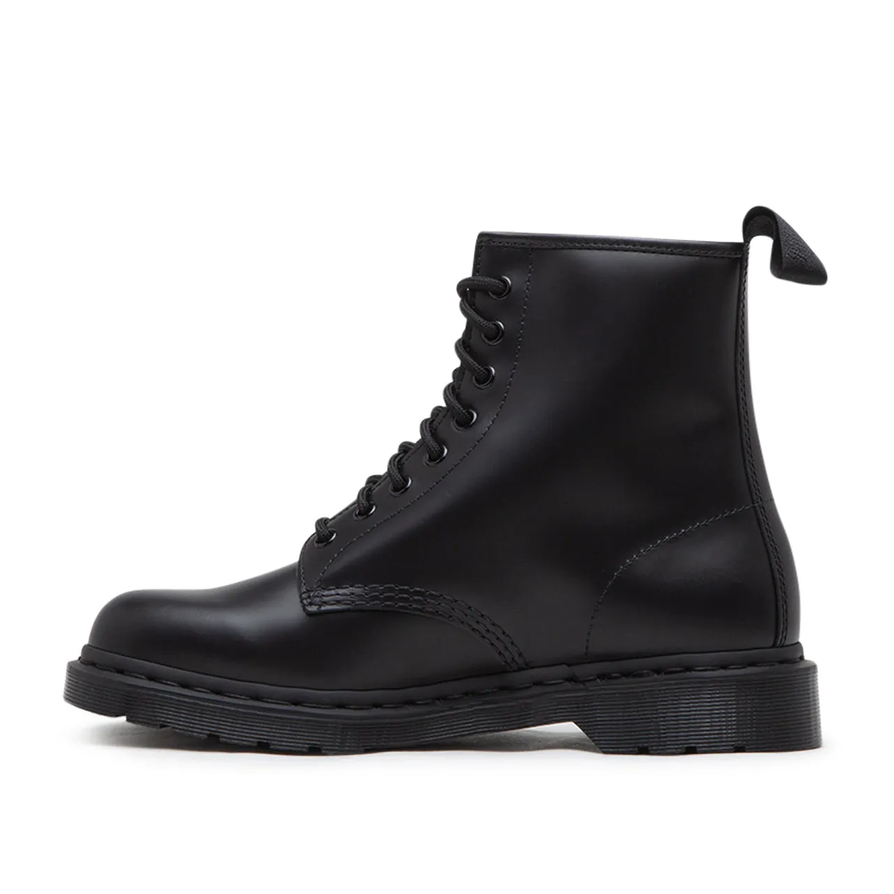 Dr. Martens 1460 Mono Smooth Leather Lace Up Boots (Black)