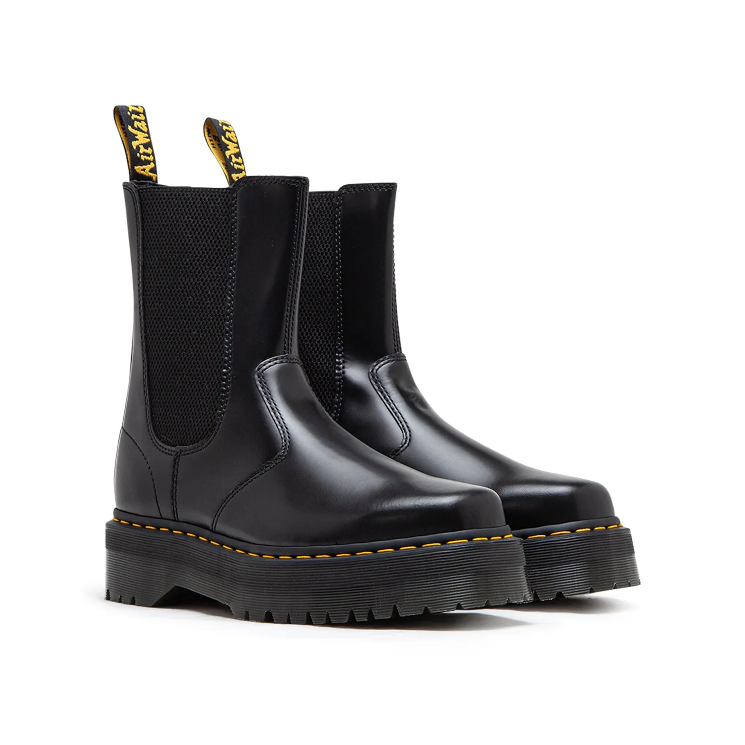 Dr. Martens 2976 Hi Quad Squared Boots (Black)