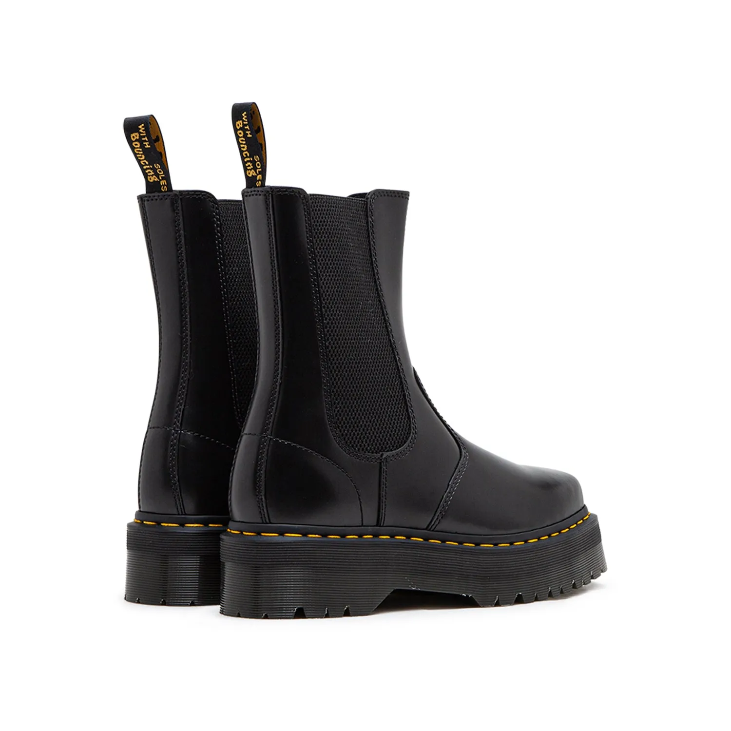 Dr. Martens 2976 Hi Quad Squared Boots (Black)