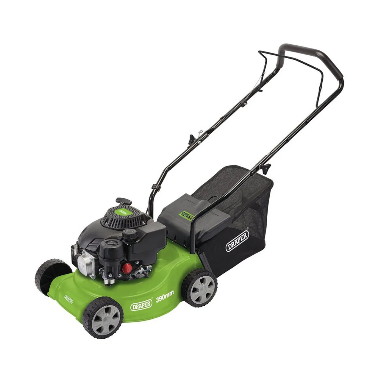 Draper 58567 390mm Composite Deck Petrol Lawn Mower 132cc/3.3HP