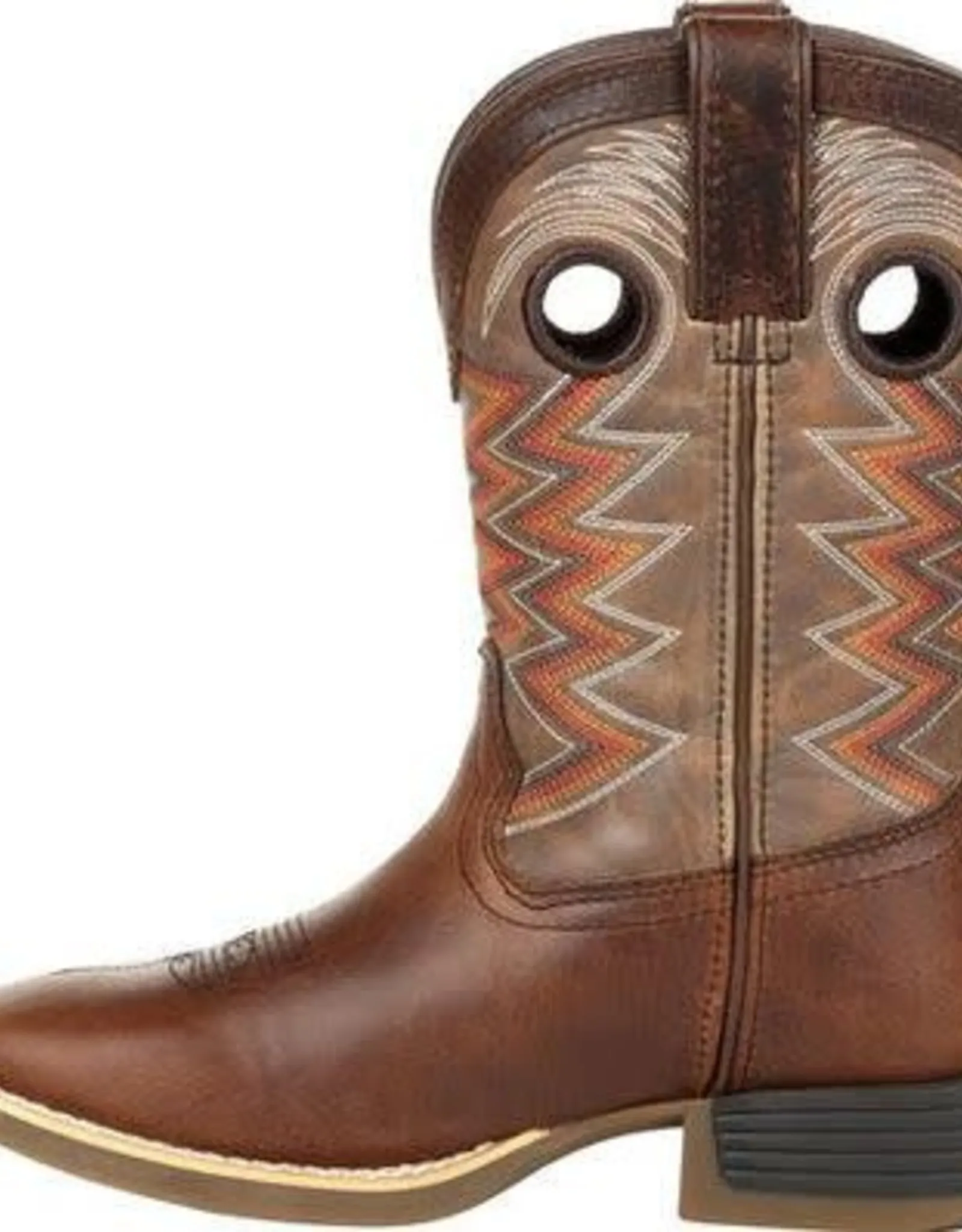 Durango Kids Little Rebel Pro Tiger Eye Square Toe Western Cowboy Boots size 12-3