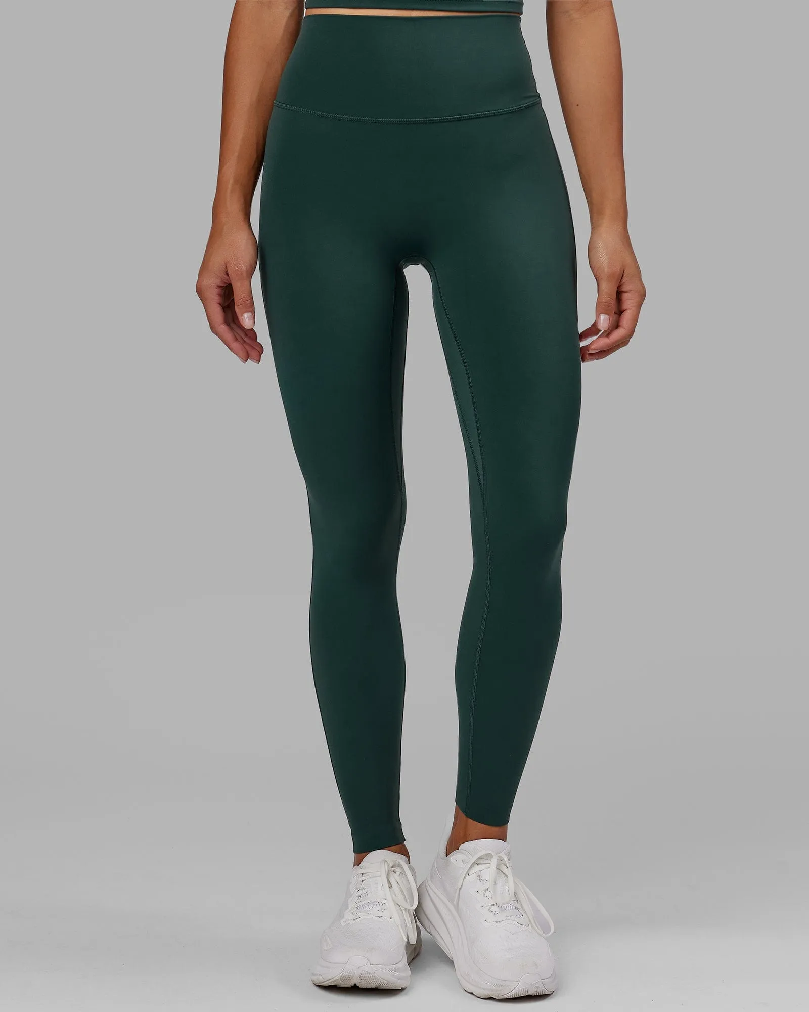 Full Length Vital Green Leggings by Elixir