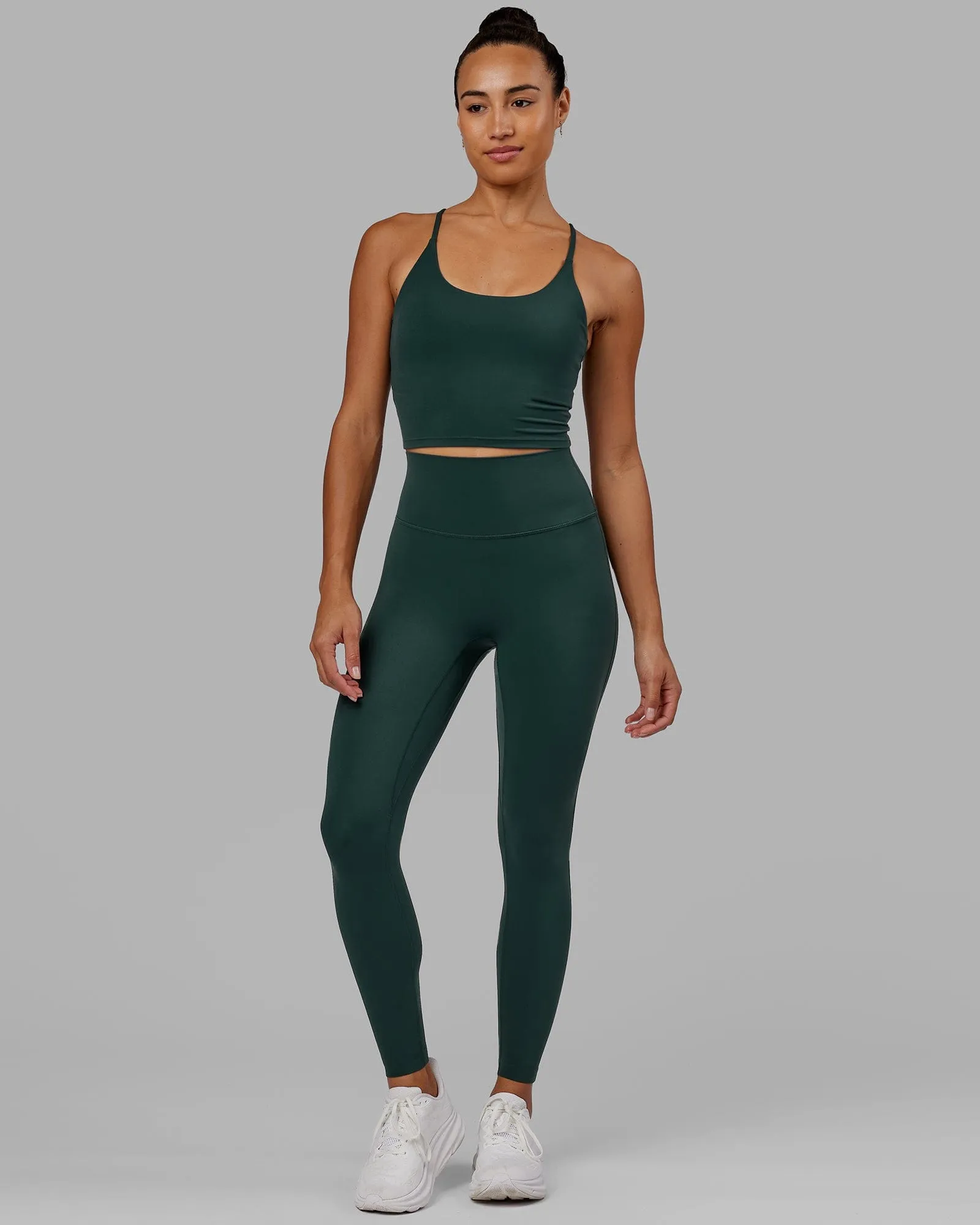 Full Length Vital Green Leggings by Elixir