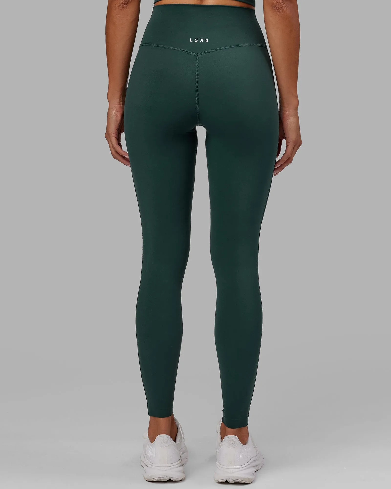 Full Length Vital Green Leggings by Elixir