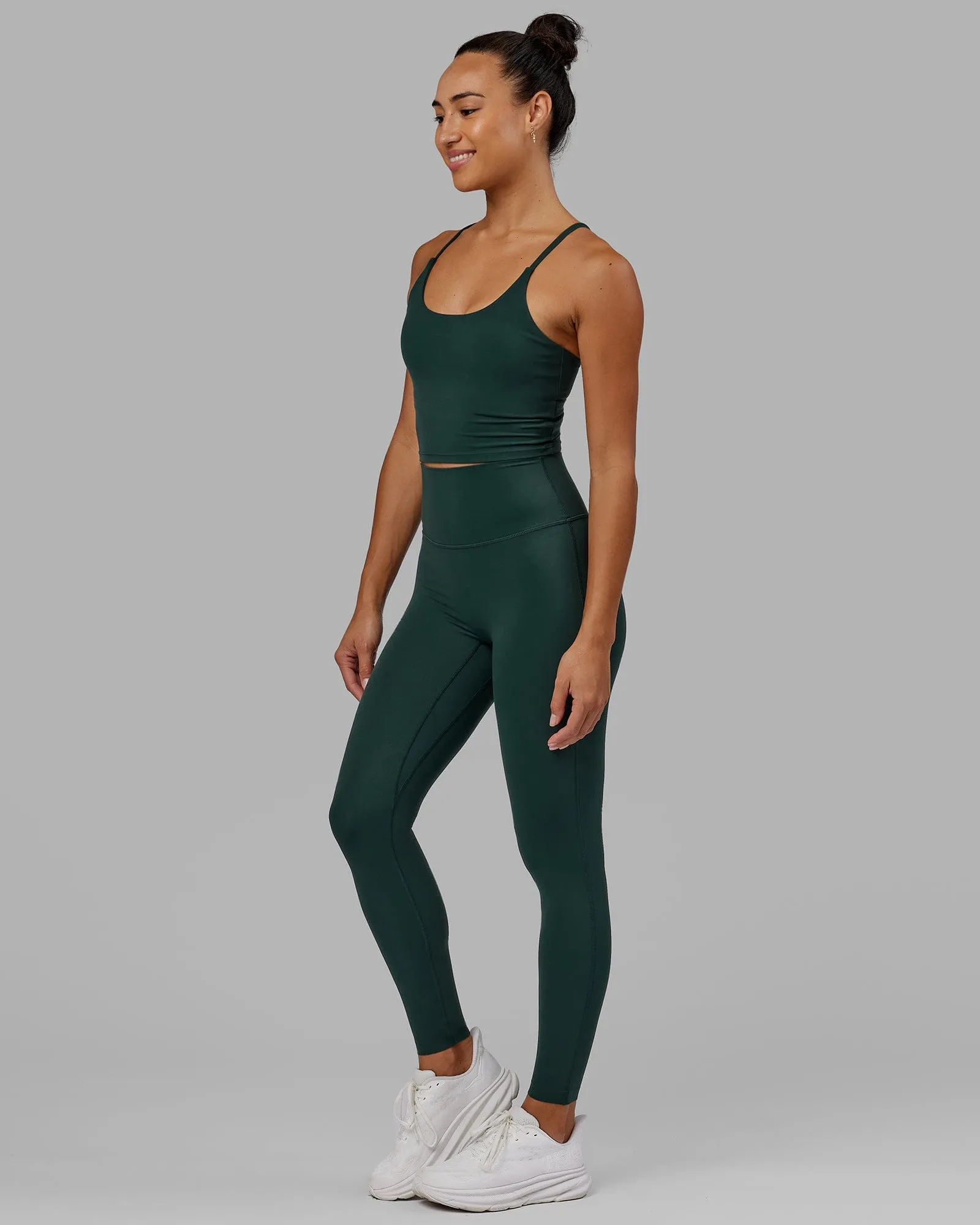 Full Length Vital Green Leggings by Elixir