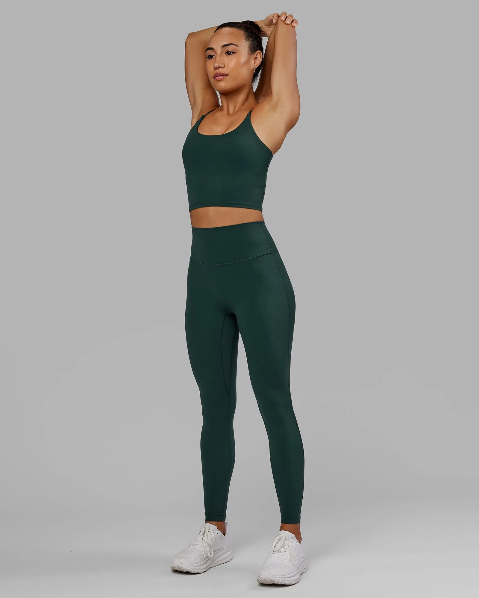 Full Length Vital Green Leggings by Elixir