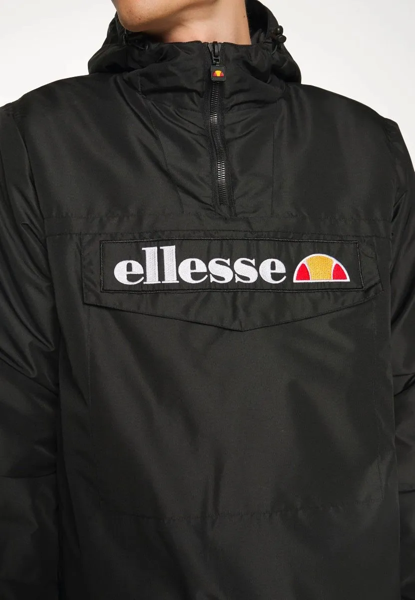 Black Ellesse Monterini Overhead Anorak Jacket