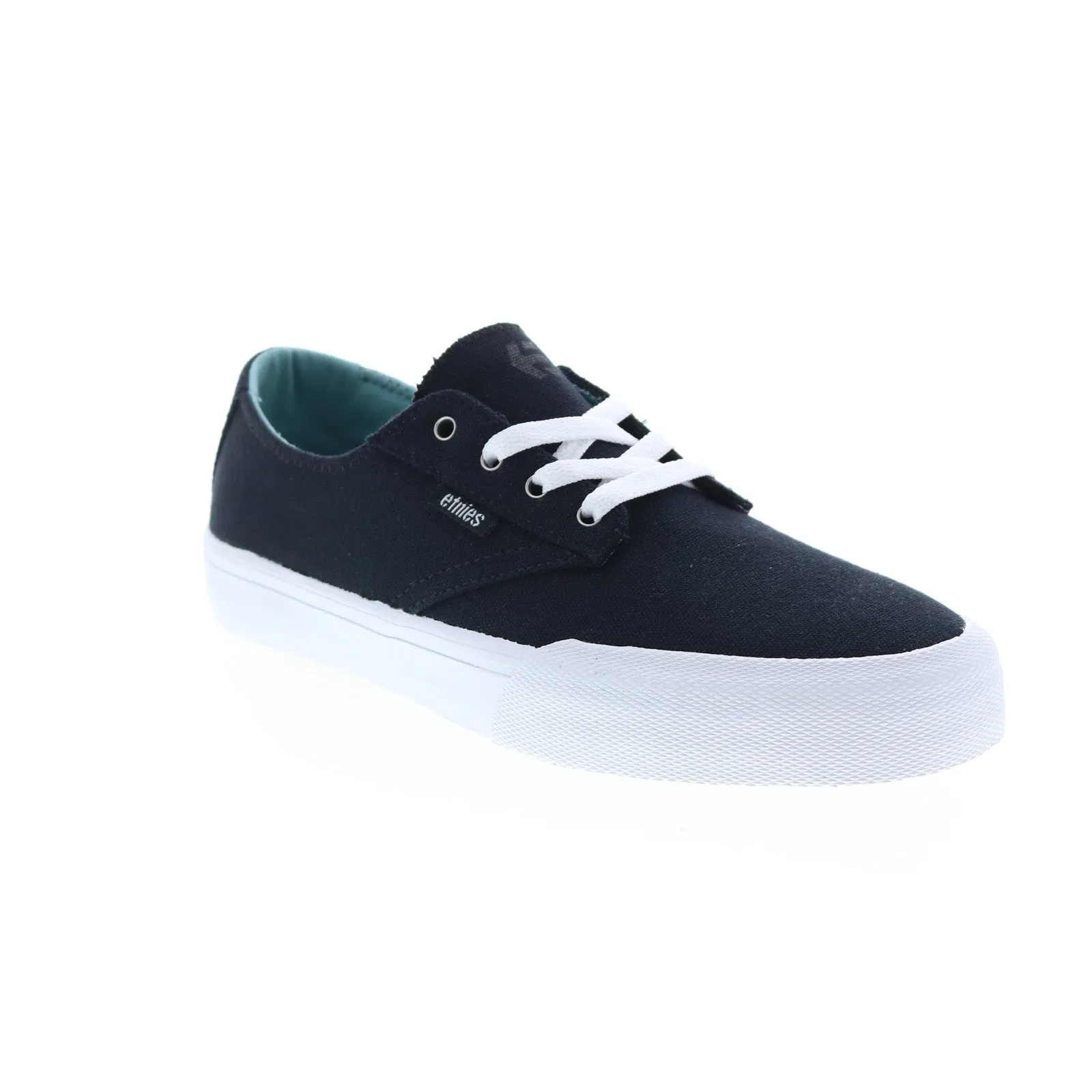 Etnies Jameson Vulc LS 4101000477983 Men's Black Suede Skate Sneakers