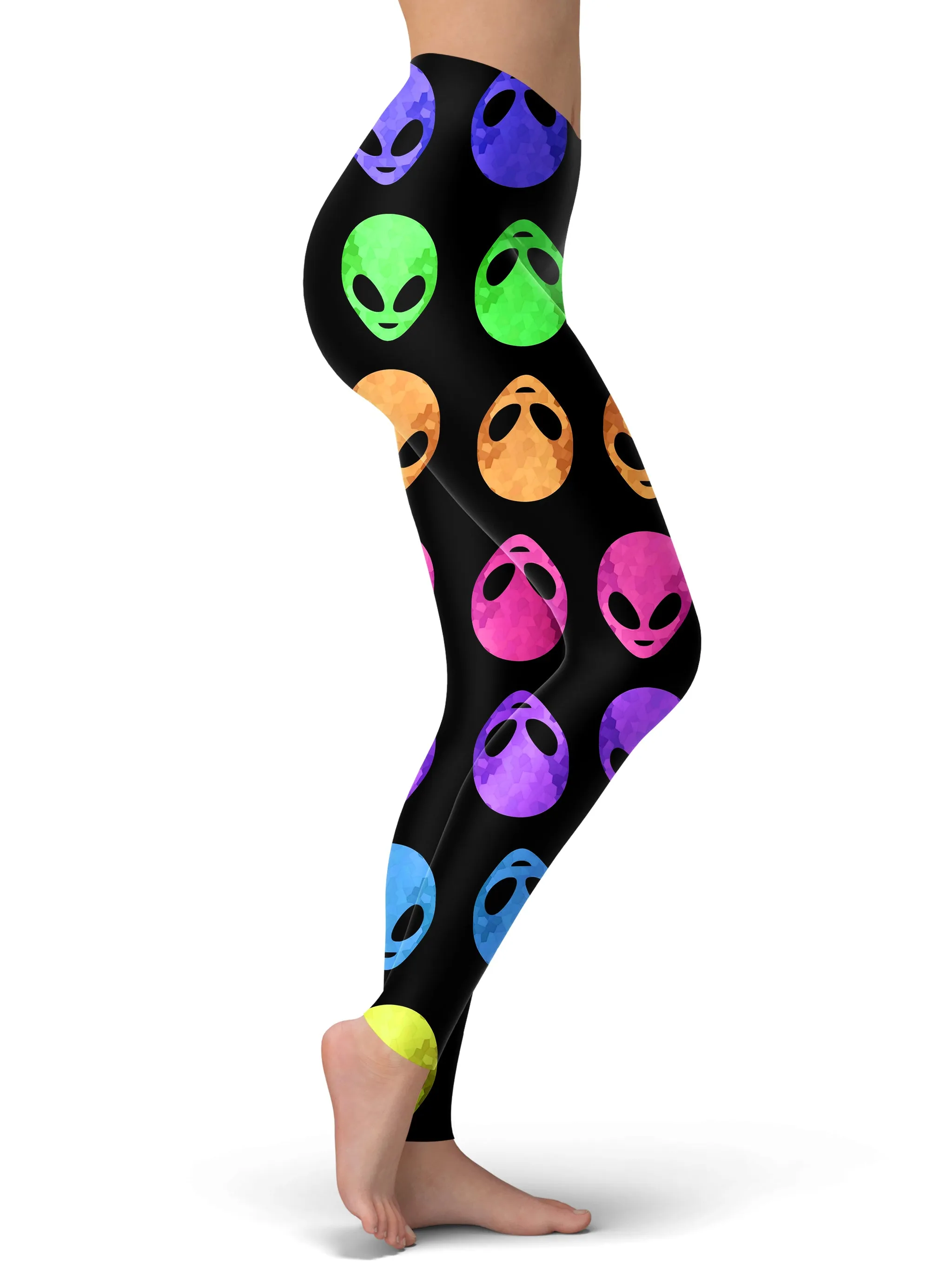 Extraterrestrial Print Leggings