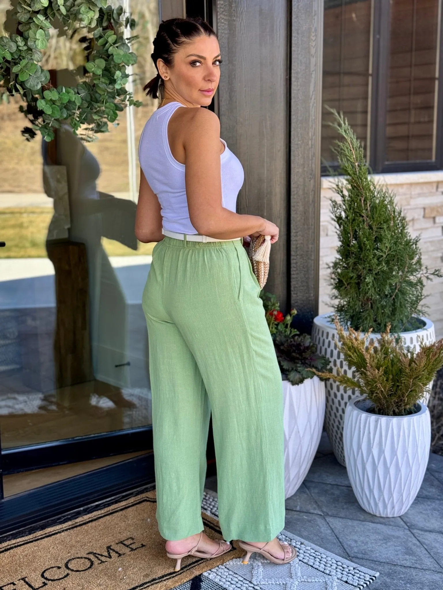 Farah Pant Z Supply Matcha