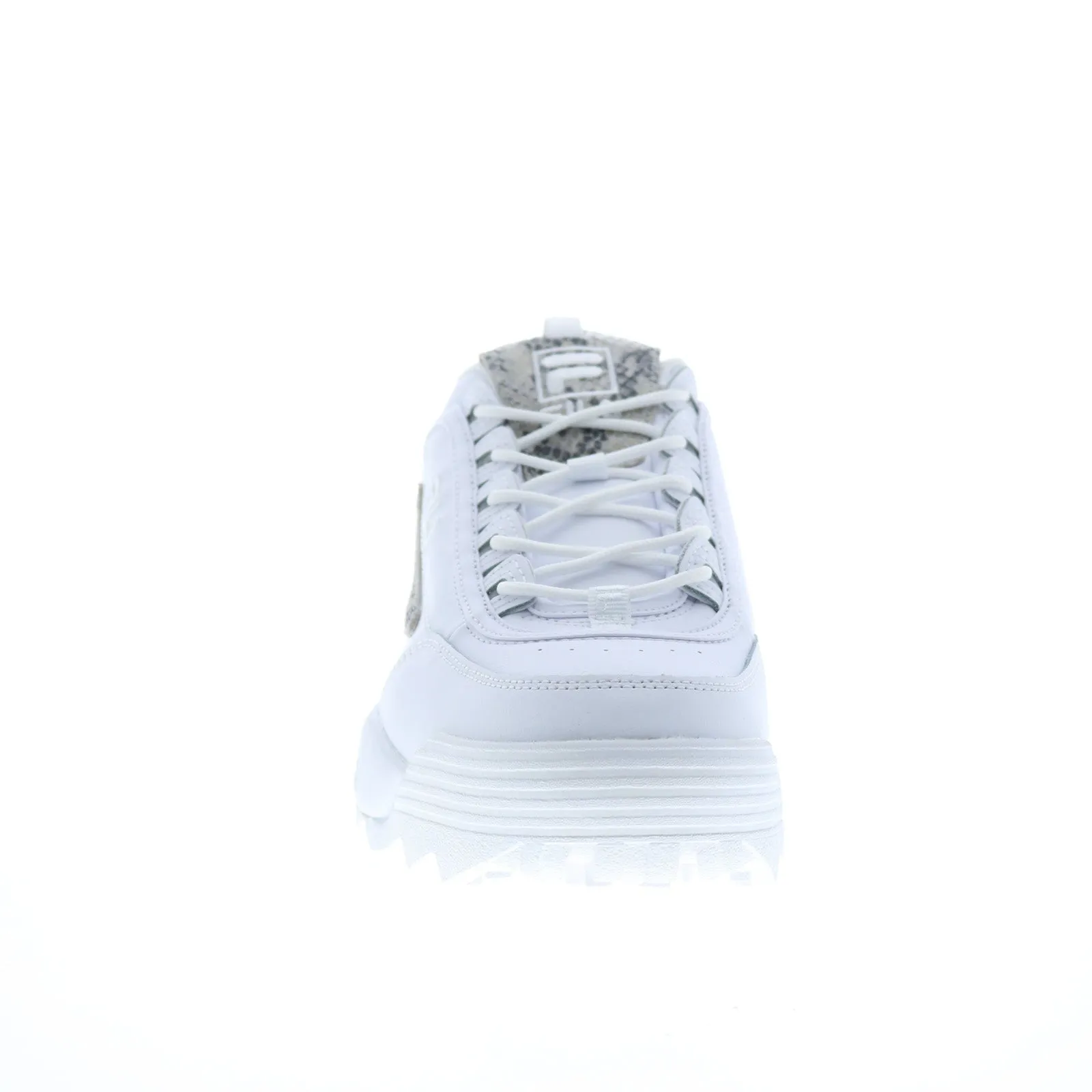 Fila Disruptor II Snake 5XM01137-101 White Women's Lifestyle Sneakers Shoes