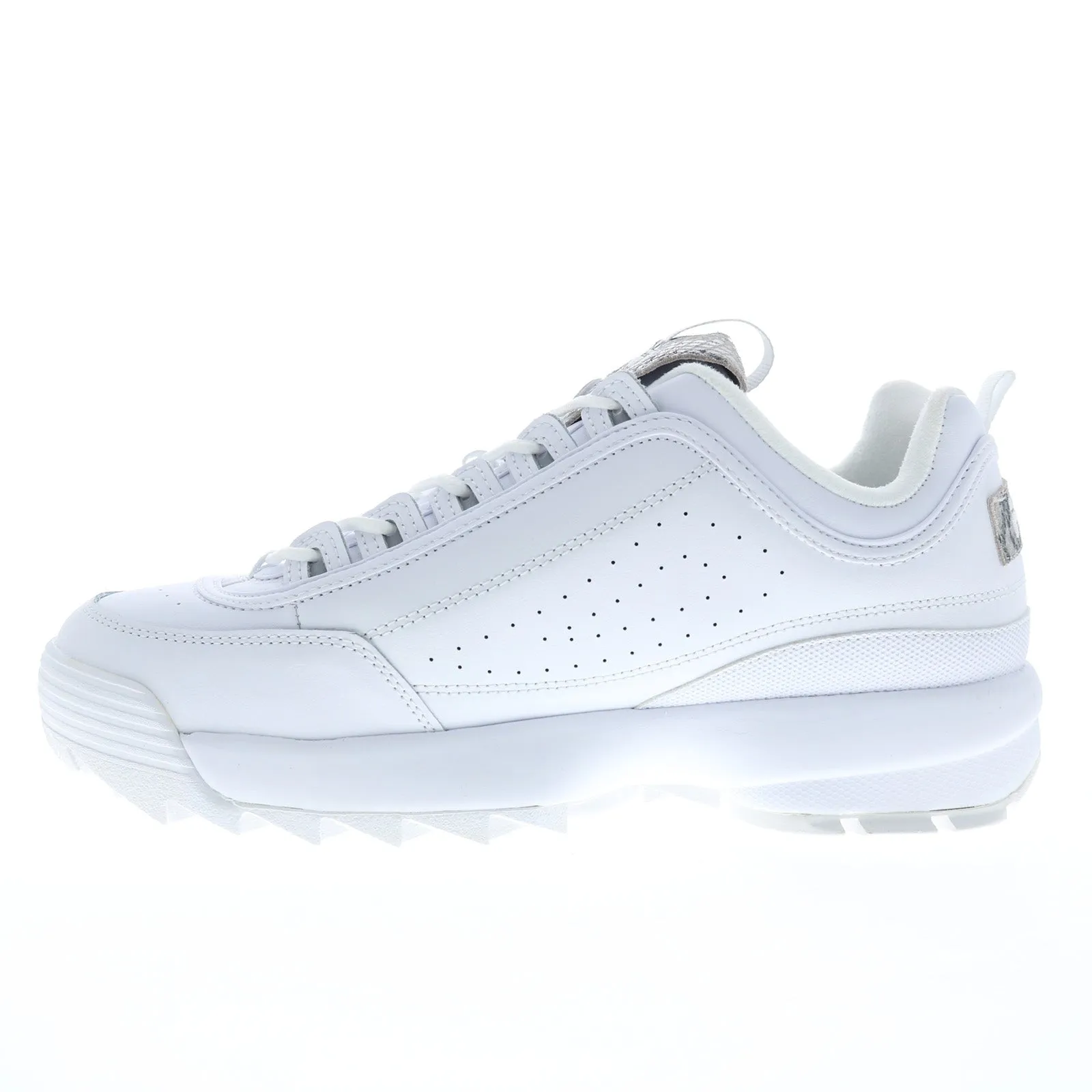 Fila Disruptor II Snake 5XM01137-101 White Women's Lifestyle Sneakers Shoes