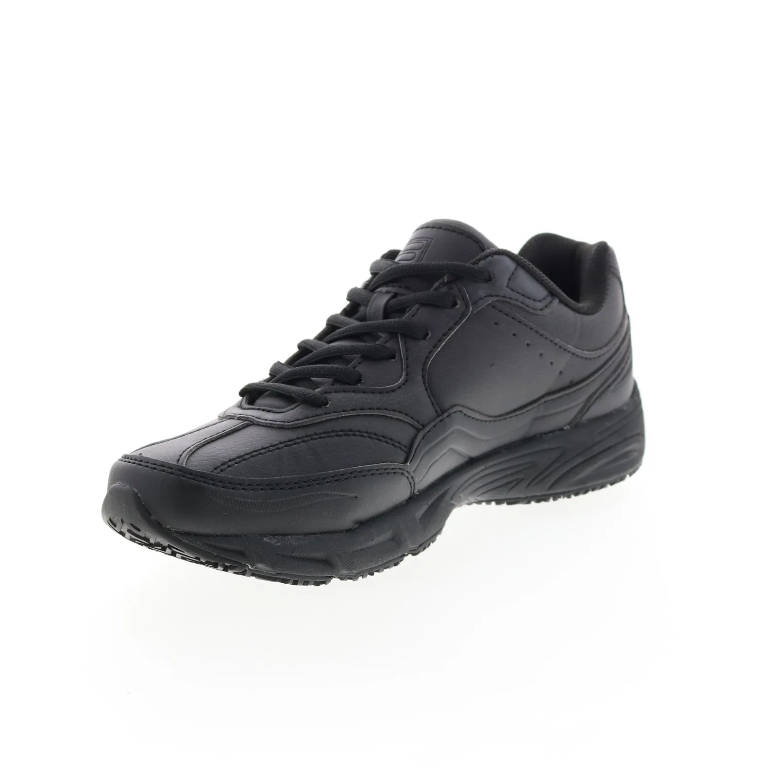 Fila On-The-Job Slip Resistant 1SC60219-001 Black Men's Athletic Work Shoes