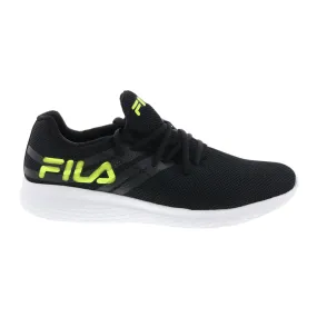 Fila Turnkey 1RM01305-016 Black Men's Canvas Lace Up Athletic Running Shoes