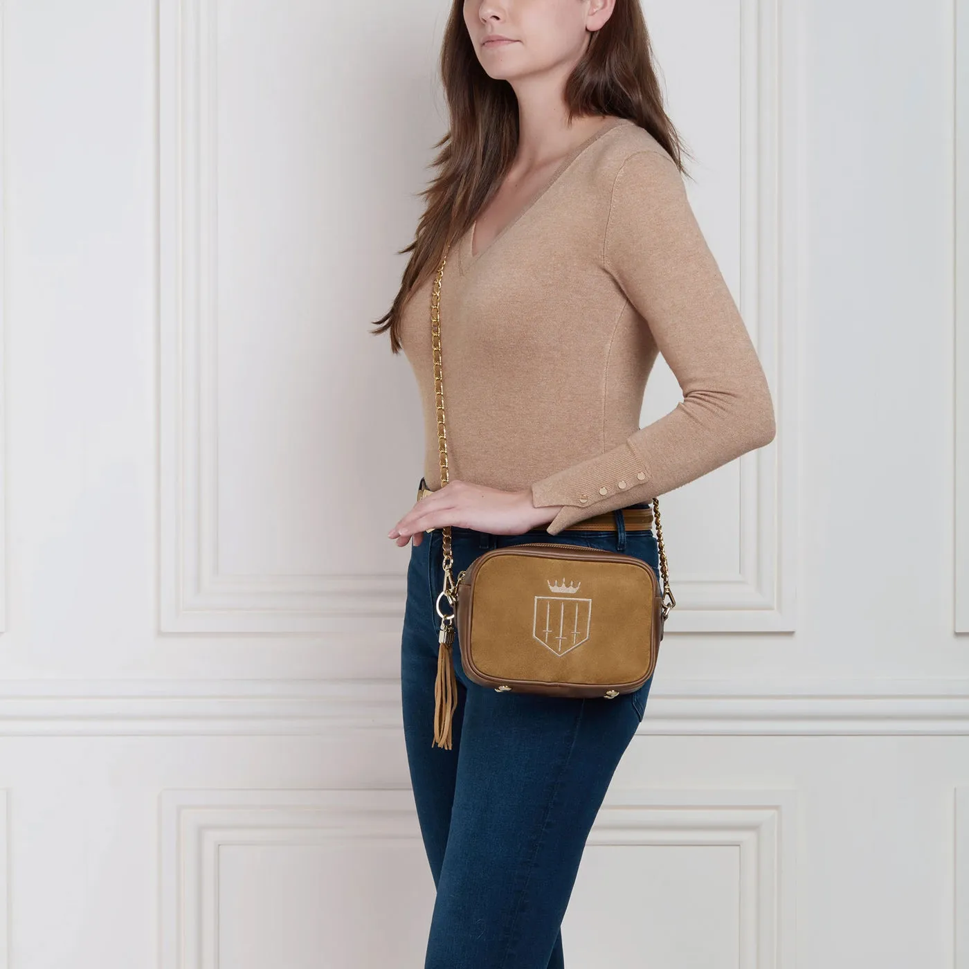 Finsbury Tan Crossbody Bag