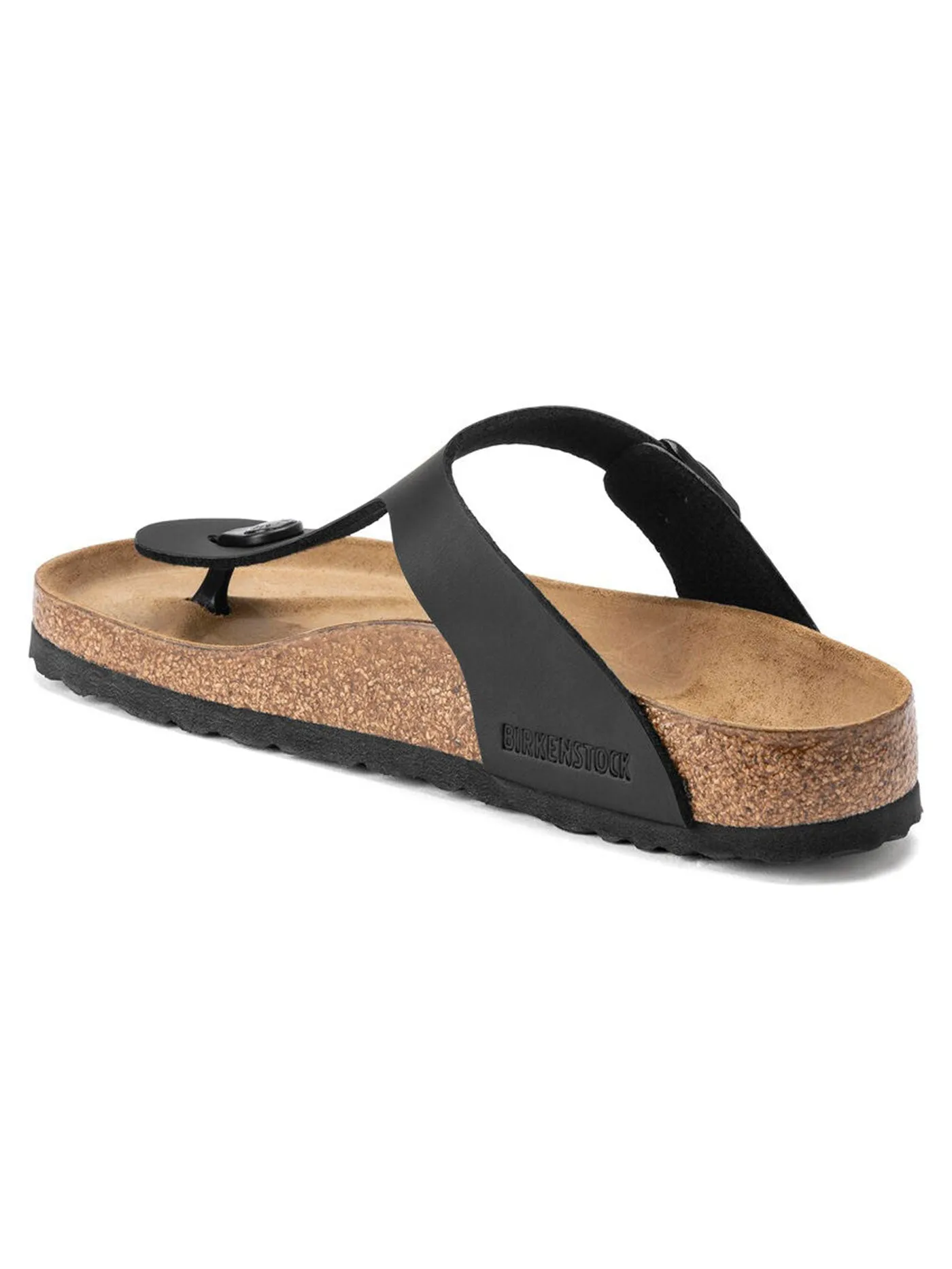 Black Gizeh Birko-Flor Sandals for Women