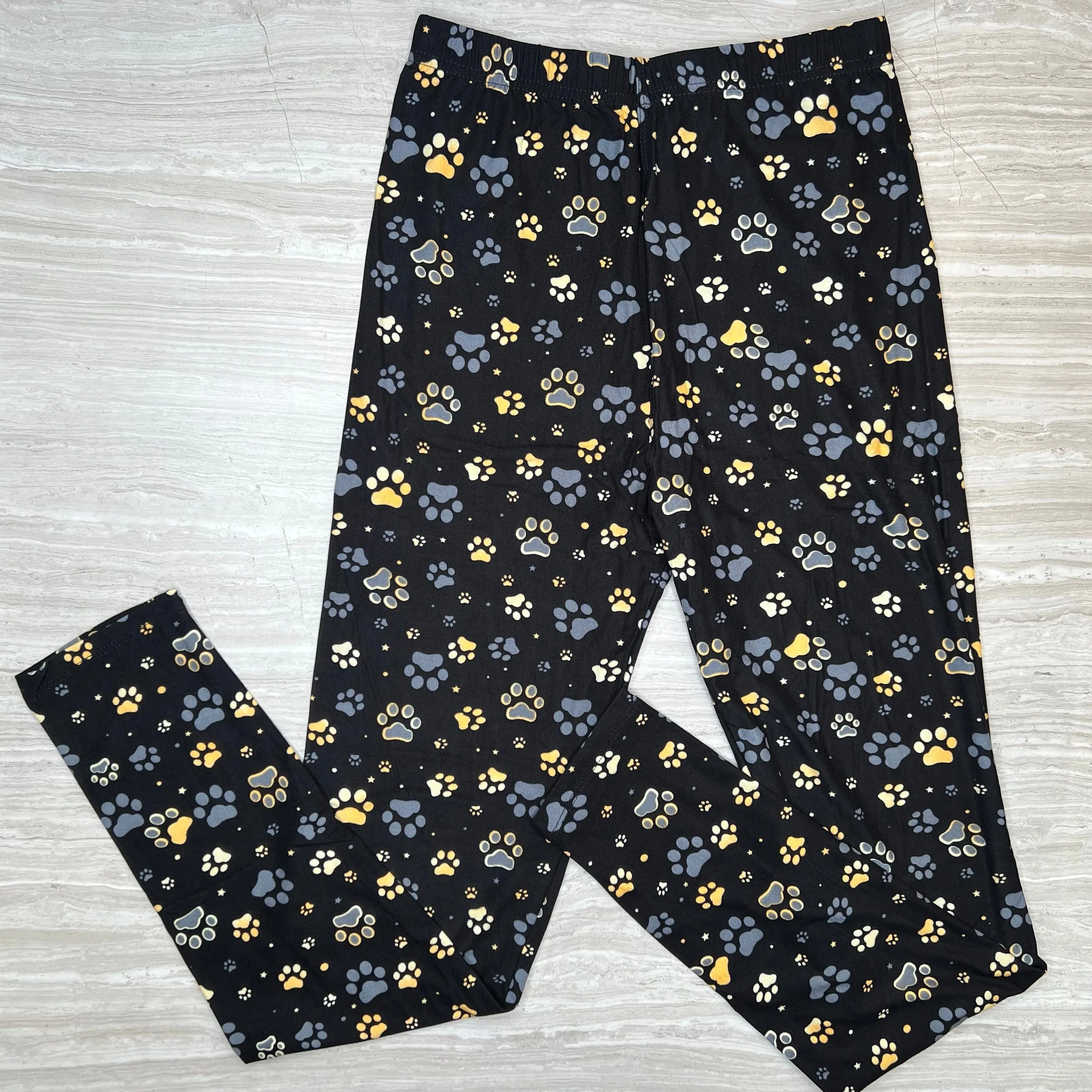 cute paw print leggings