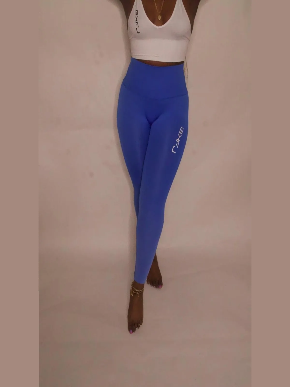 Gradient Moto High-Waisted Leggings