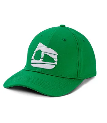 Green Crescent Moon Cap