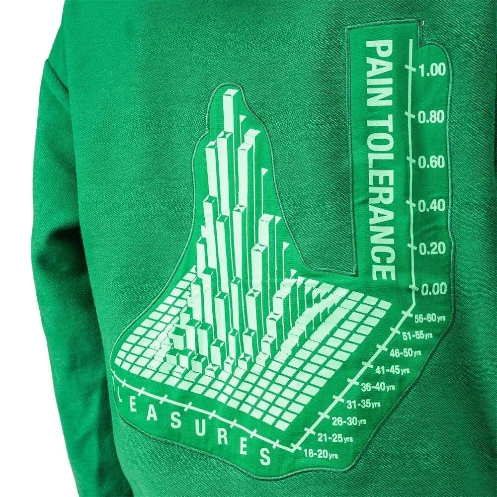 Green Pleasures Logic Reverse Terry Hoody