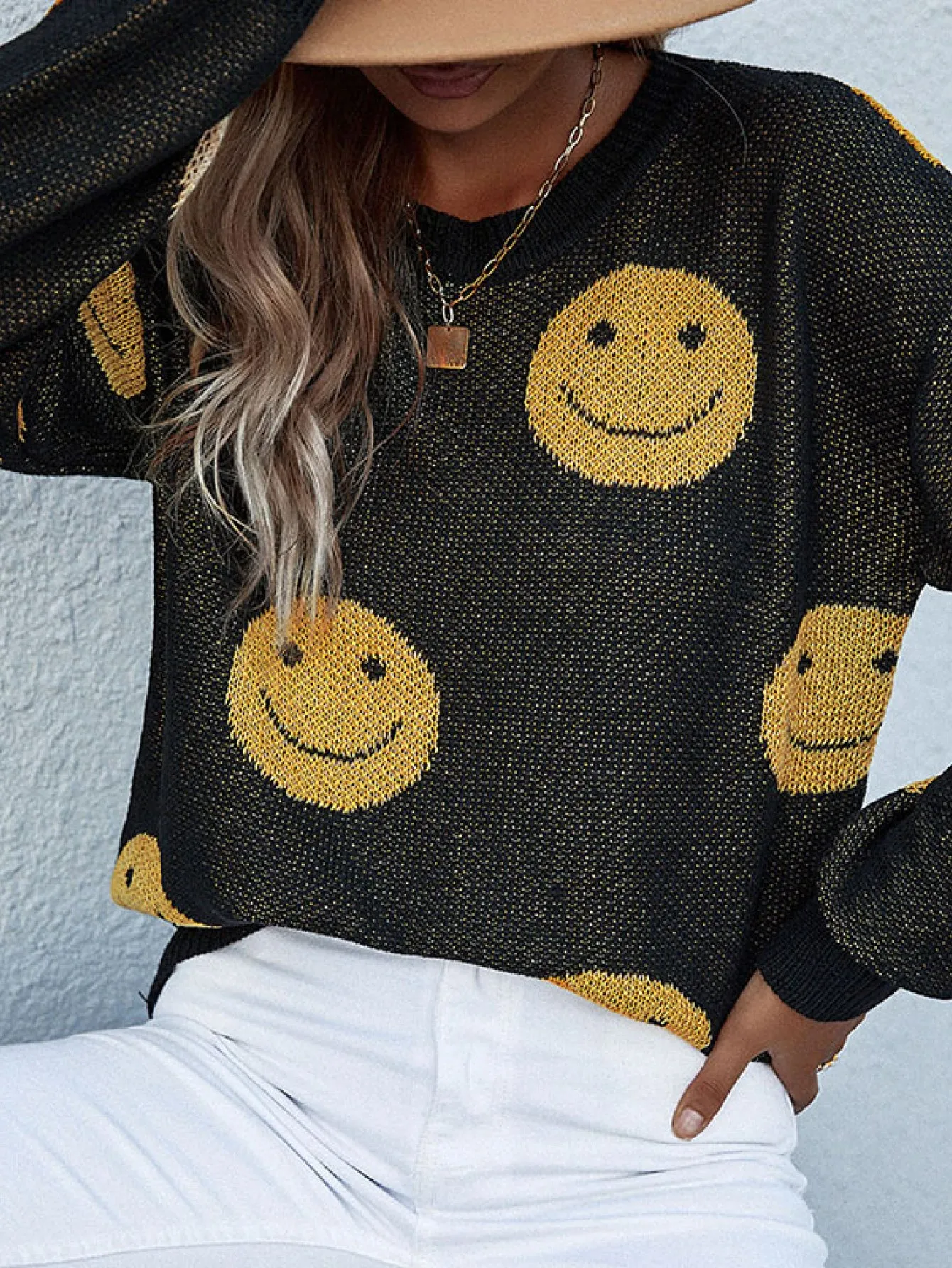 Happy Face Jumper - Shop Now!